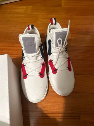 Scarpe Moncler Rosse e Bianche