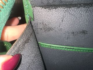 Louis Vuitton Pont Neuf Verde Cuero Vintage