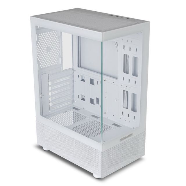 Torre PC Nox Hummer Vision Cristal Blanca