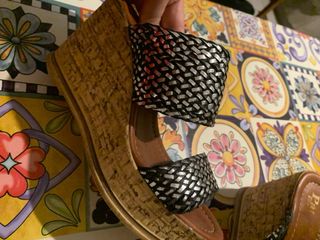 Zeppe Patrizia Boutique n.38 nere/argento