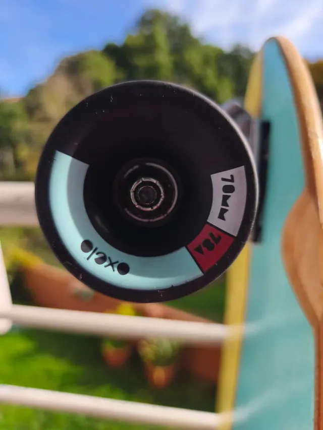 Longboard Oxelo Bambú Buen Estado