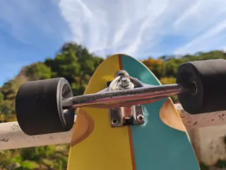 Longboard Oxelo Bambú Buen Estado