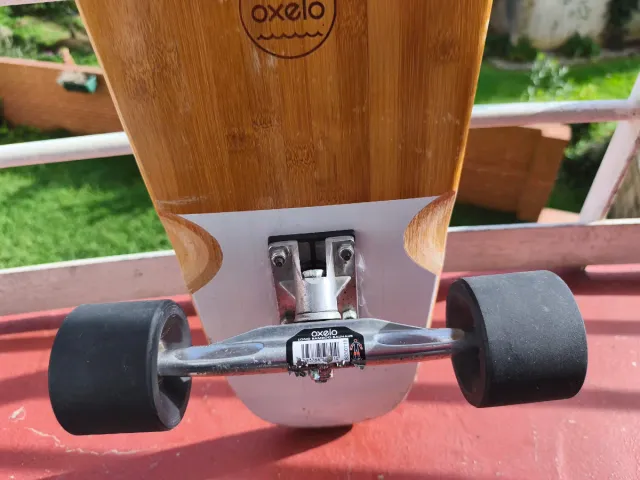 Longboard Oxelo Bambú Buen Estado