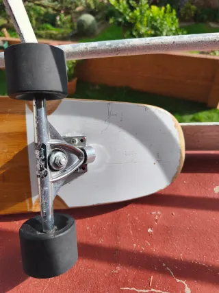 Longboard Oxelo Bambú Buen Estado