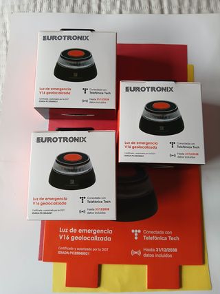 Lote 2 Balizas V16 IoT EBOX DGT Homologadas