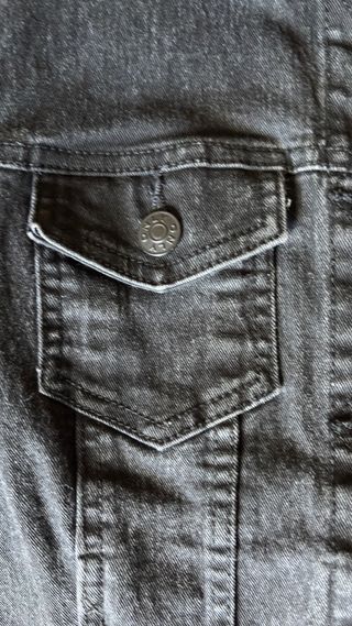 Cazadora vaquera ONLY negra Talla L