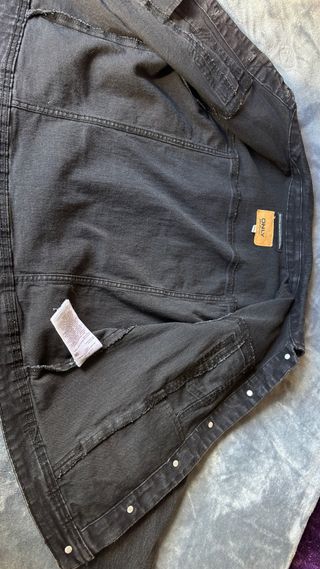 Cazadora vaquera ONLY negra Talla L