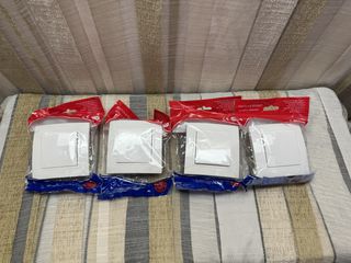 4 Interruptores de Encendido Blancos