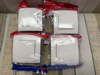 4 Interruptores de Encendido Blancos