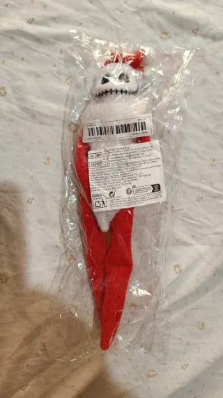 Jack Skellington Babbo Natale Rosso