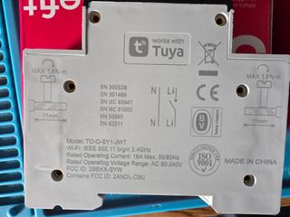 Disjuntor Inteligente Tuya Wifi com Medição