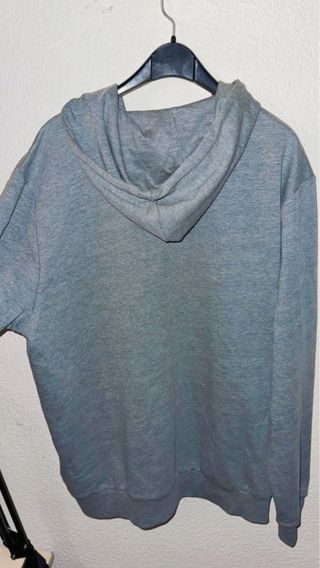 Sudadera Puma Gris con Cremallera y Capucha