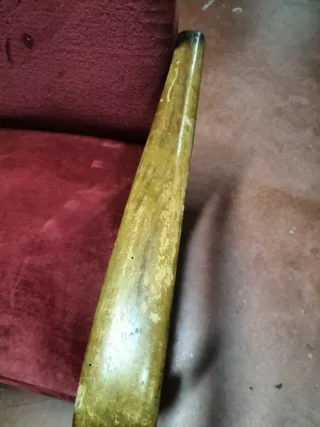 Butaca vintage terciopelo y madera