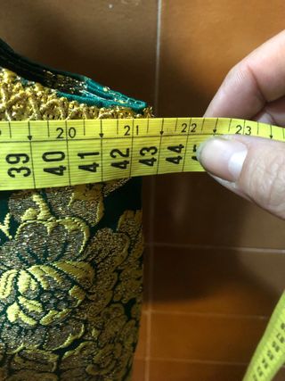 Chaleco Marroquí Disfraz Verde y Dorado