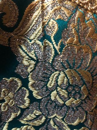 Chaleco Marroquí Disfraz Verde y Dorado