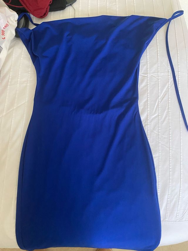 Vestido azul elegante