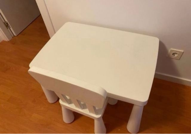 Mesa y silla infantil Ikea