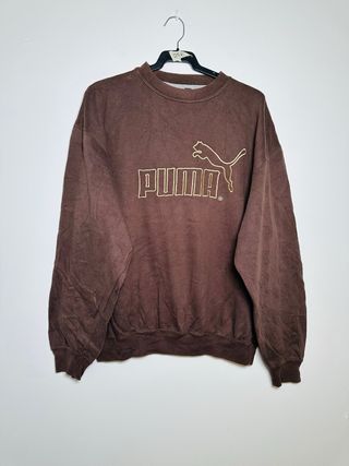 Sudadera Puma Marrón Talla L