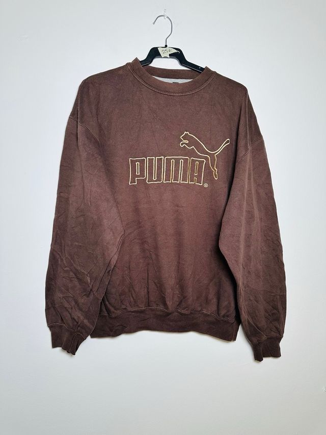 Sudadera Puma Marrón Talla L
