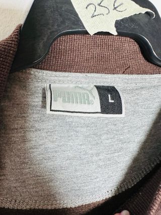 Sudadera Puma Marrón Talla L
