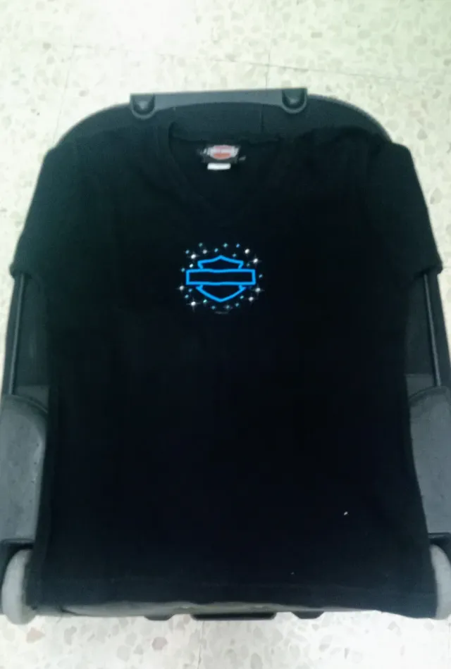 Camiseta Harley Davidson Negra Talla M