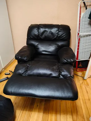 Sillón de masaje negro