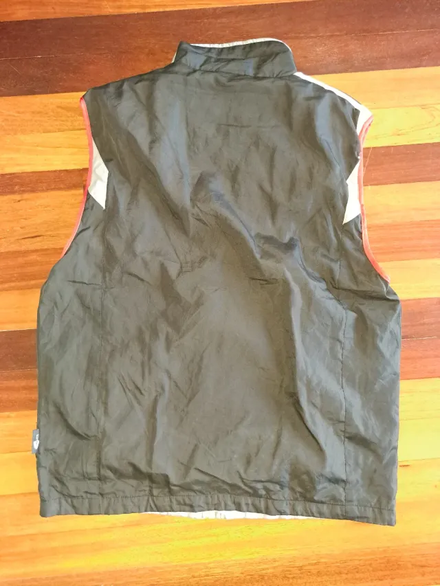 Chaleco Adidas Climalite Vintage Gris Negro