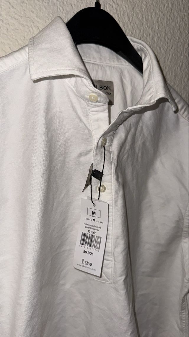 Camisa Silbon Blanca Talla M