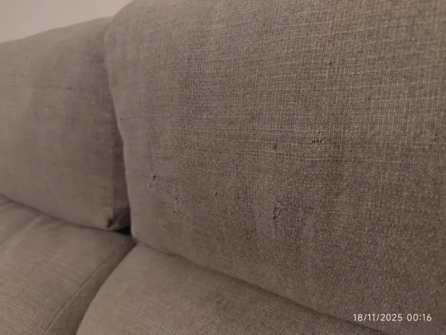 Sofá Chaiselongue Conforama Lucia Gris/Beige