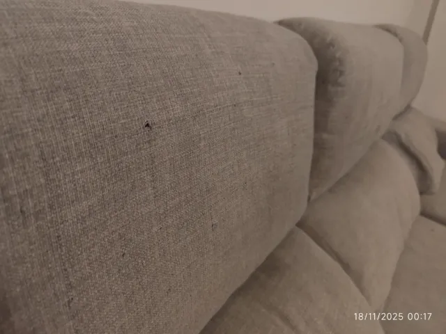 Sofá Chaiselongue Conforama Lucia Gris/Beige