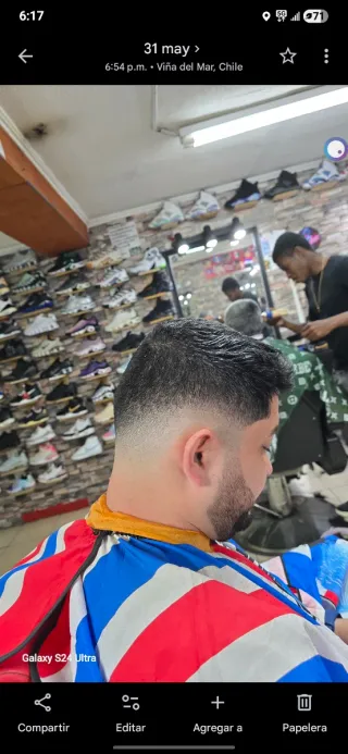 Barberia a domicilio professional