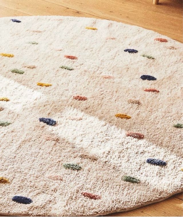 Alfombra infantil Zarahome multicolor, es ideal