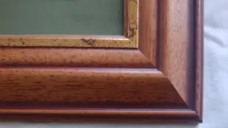 CUADRO NAVIDEÑO VINTAGE  PUNTO DE CRUZ