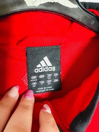 Chaqueta Adidas Track Top Roja Talla L