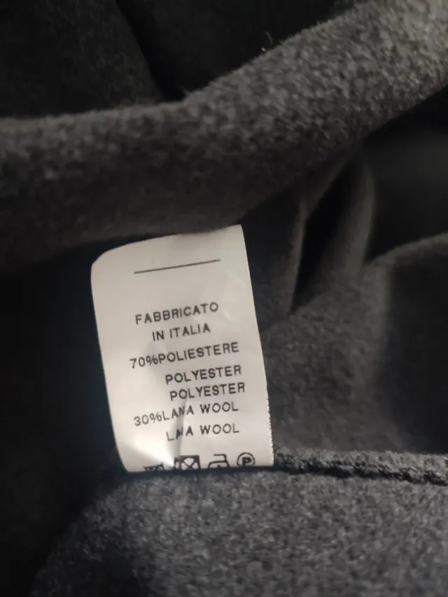 Poncho mujer gris talla única