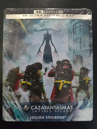 Cazafantasmas Imperio Helado 4K UHD + Blu-ray Stee