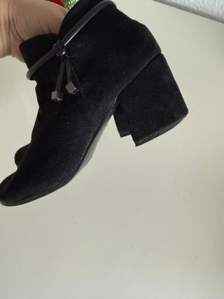 Botas de ante negras