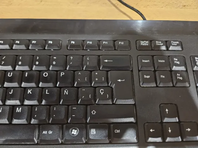 Teclado y ratón Medion negro