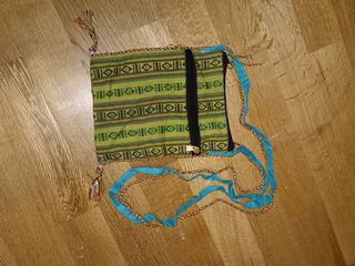 Bolsito de tela étnico