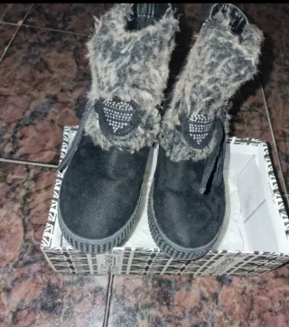 Stivaletti bambina n. 30 con pelliccia