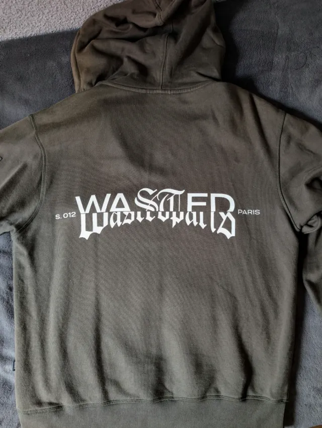 Sudadera Wasted Paris Verde Militar
