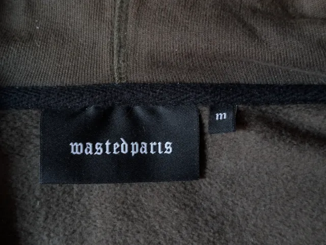 Sudadera Wasted Paris Verde Militar
