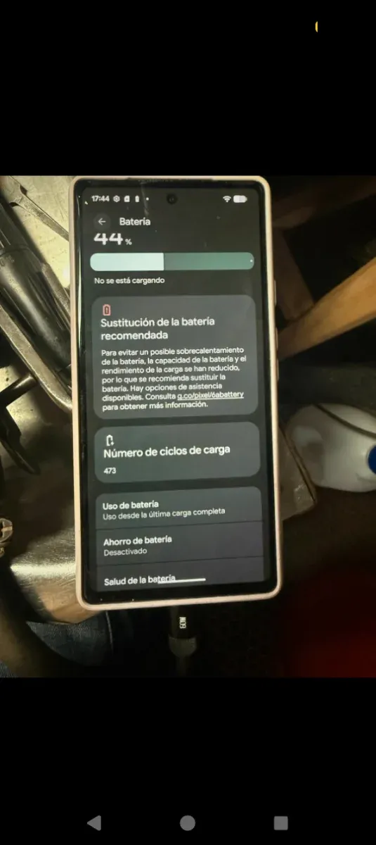 Google Pixel 6a Blanco/Negro