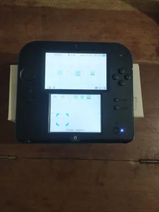 Nintendo 2DS Negra y Azul