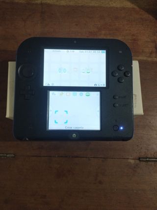 Nintendo 2DS Negra y Azul