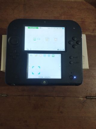 Nintendo 2DS Negra y Azul
