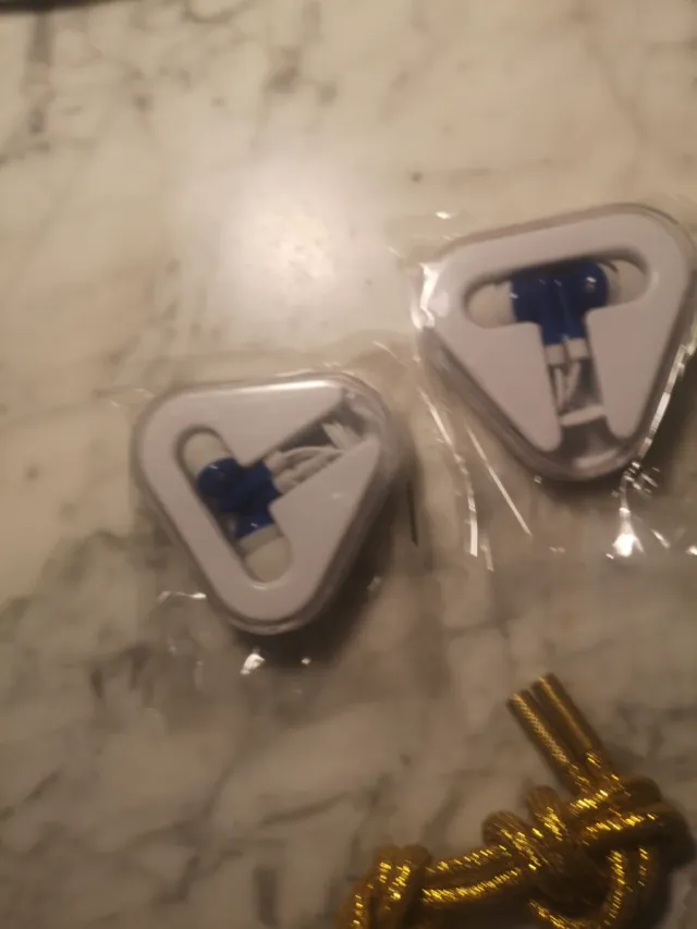 Auriculares Inalámbricos Azul y Blanco