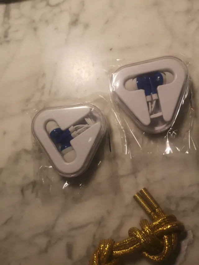 Auriculares Inalámbricos Azul y Blanco