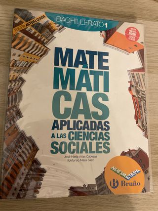 Matemáticas Aplicadas a las Ciencias Sociales 1...
