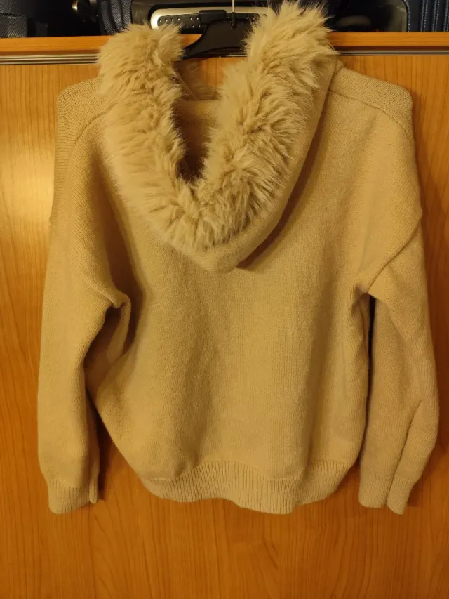 Felpa da donna con stampa leopardata